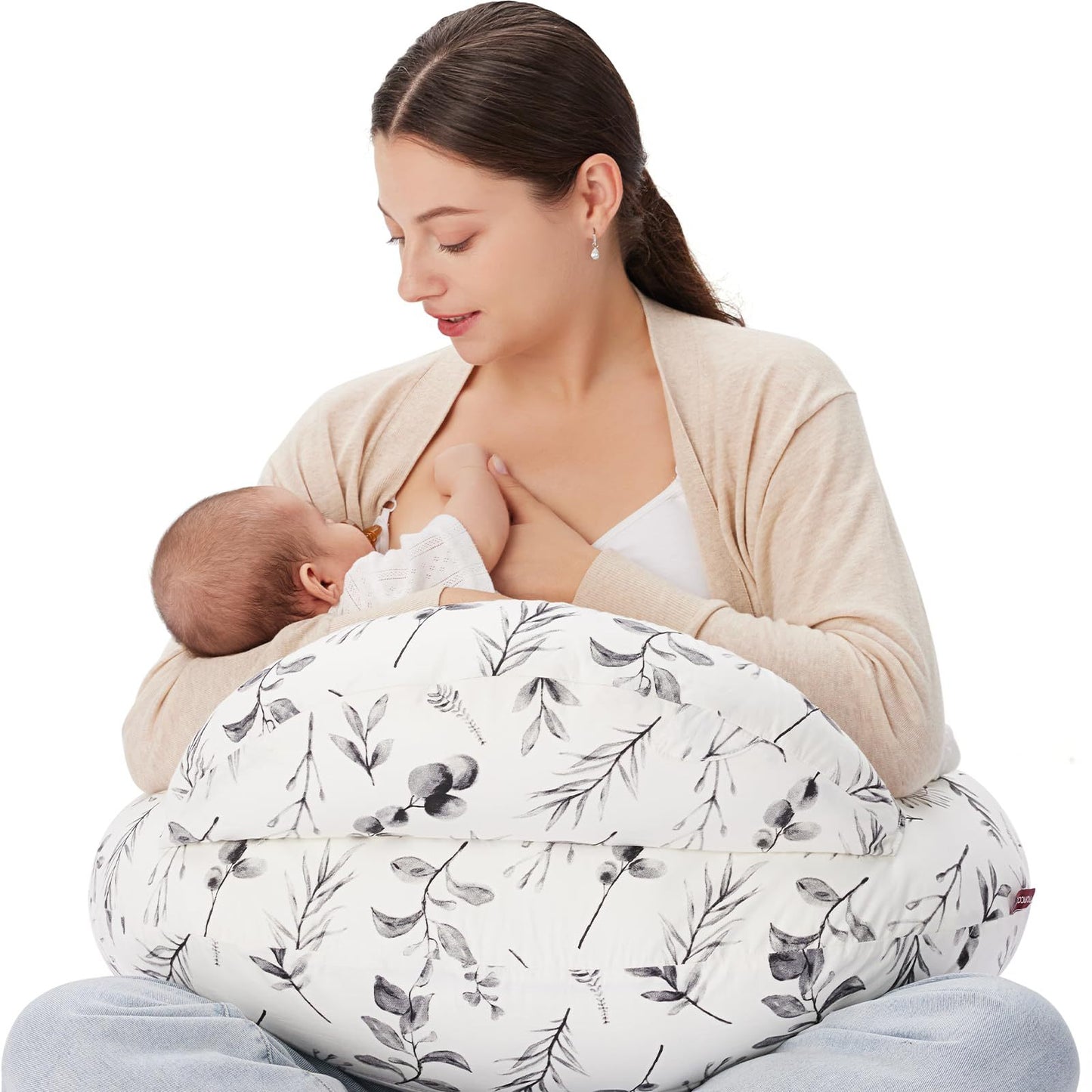 Nursing pillow baby pillow feeding pillow multifunctional detachable pregnant woman pillow breastfeeding by eprolo