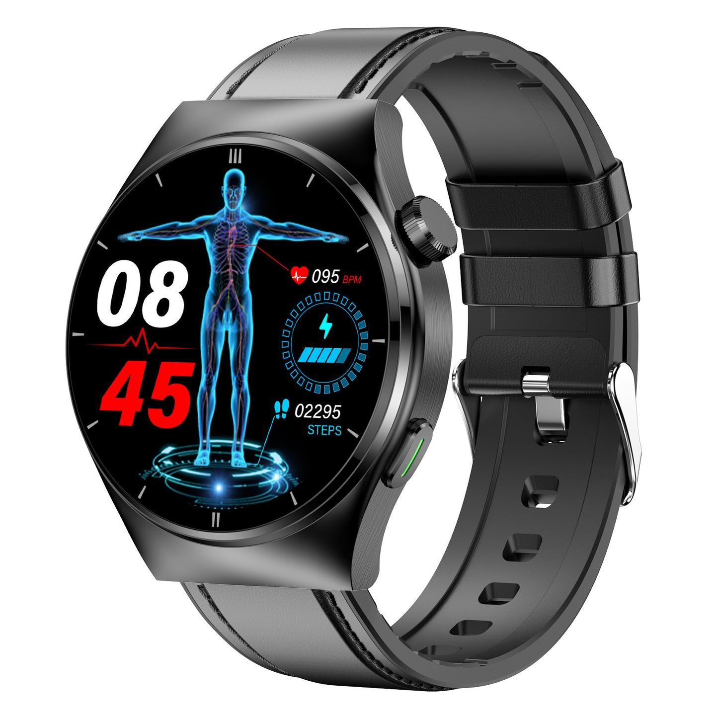 F320 laser therapy Bluetooth call uric acid lipids watch non invasive blood sugar heart rate body temperature smart watch by eprolo