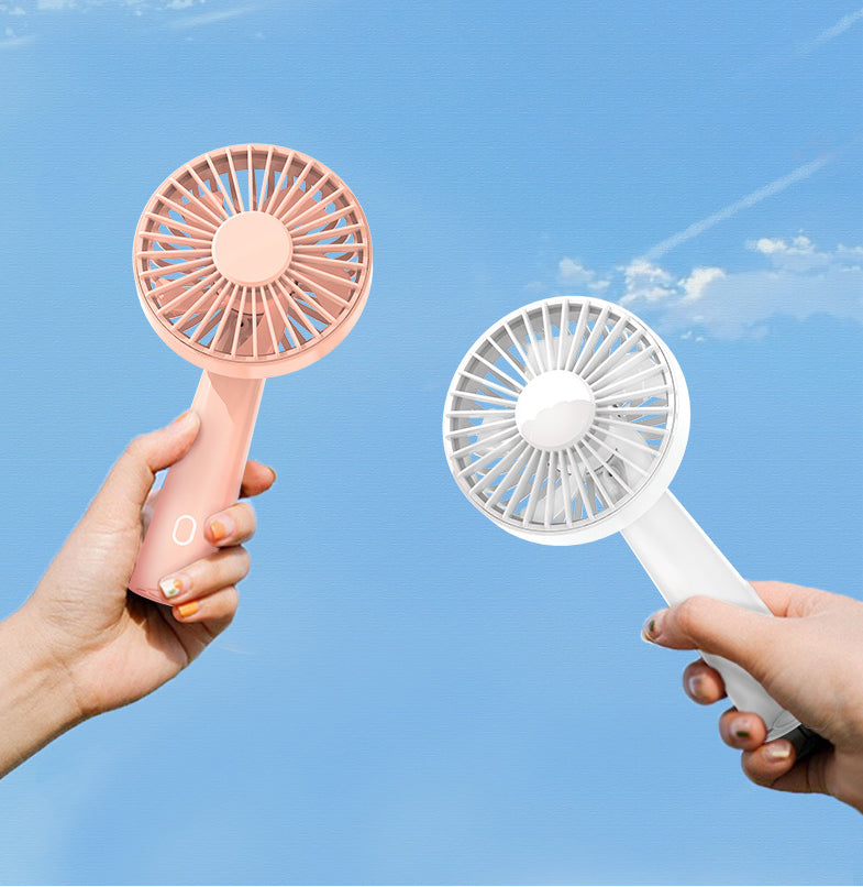 High Quality New USB Handheld Mini Desktop Bracket Small Fan Portable Big Wind Fan by eprolo