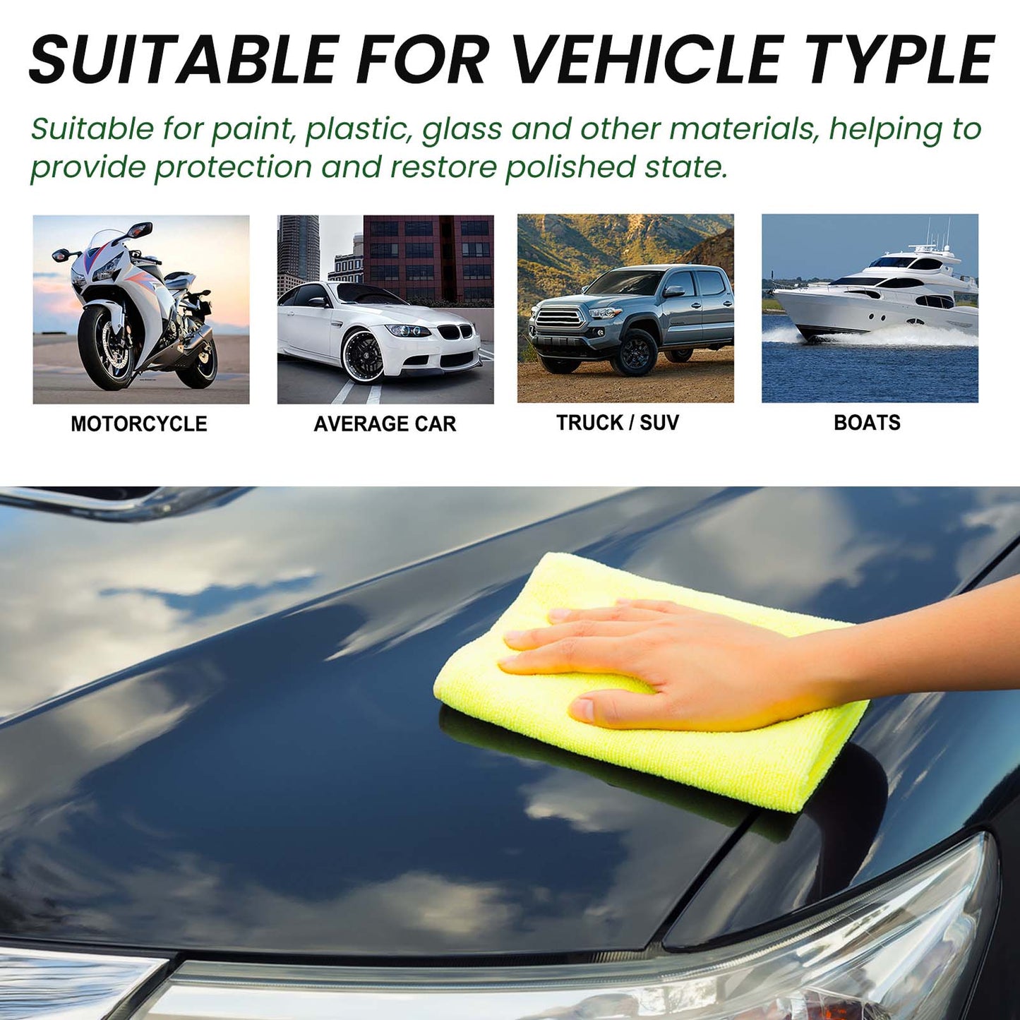 Scratch Repair Agent, Polishing And Reconditioning Agent For Automobile Paint Coating by eprolo