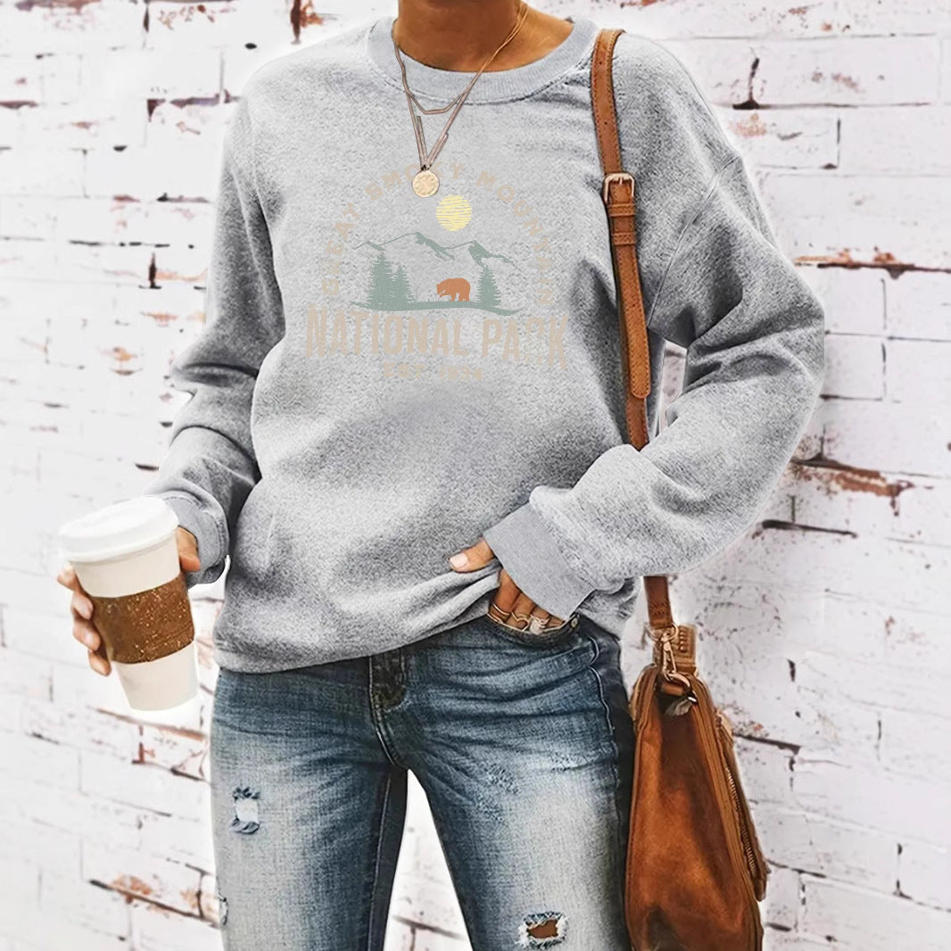 National Park printed hoodie by eprolo