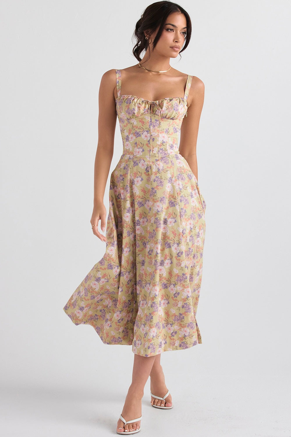 Ladies Fashion summer dresses women maxi floral slip backless womens dresses elegant by eprolo