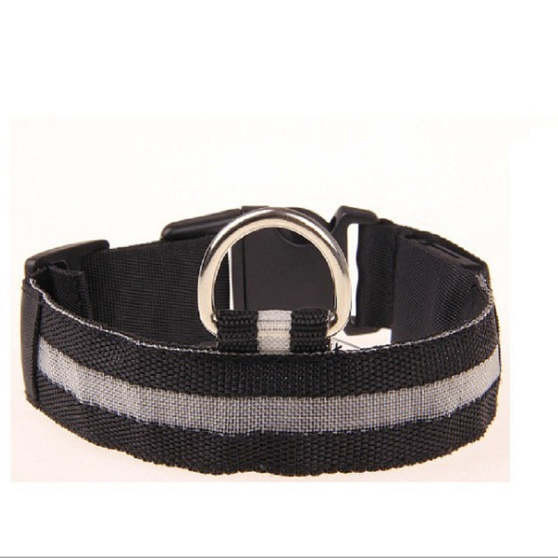 Led Pet Collar Glow Collar Pet Belt Mesh Rechargeable Neck Ring Usb Rechargeable Dog Cord Collar Battery by eprolo