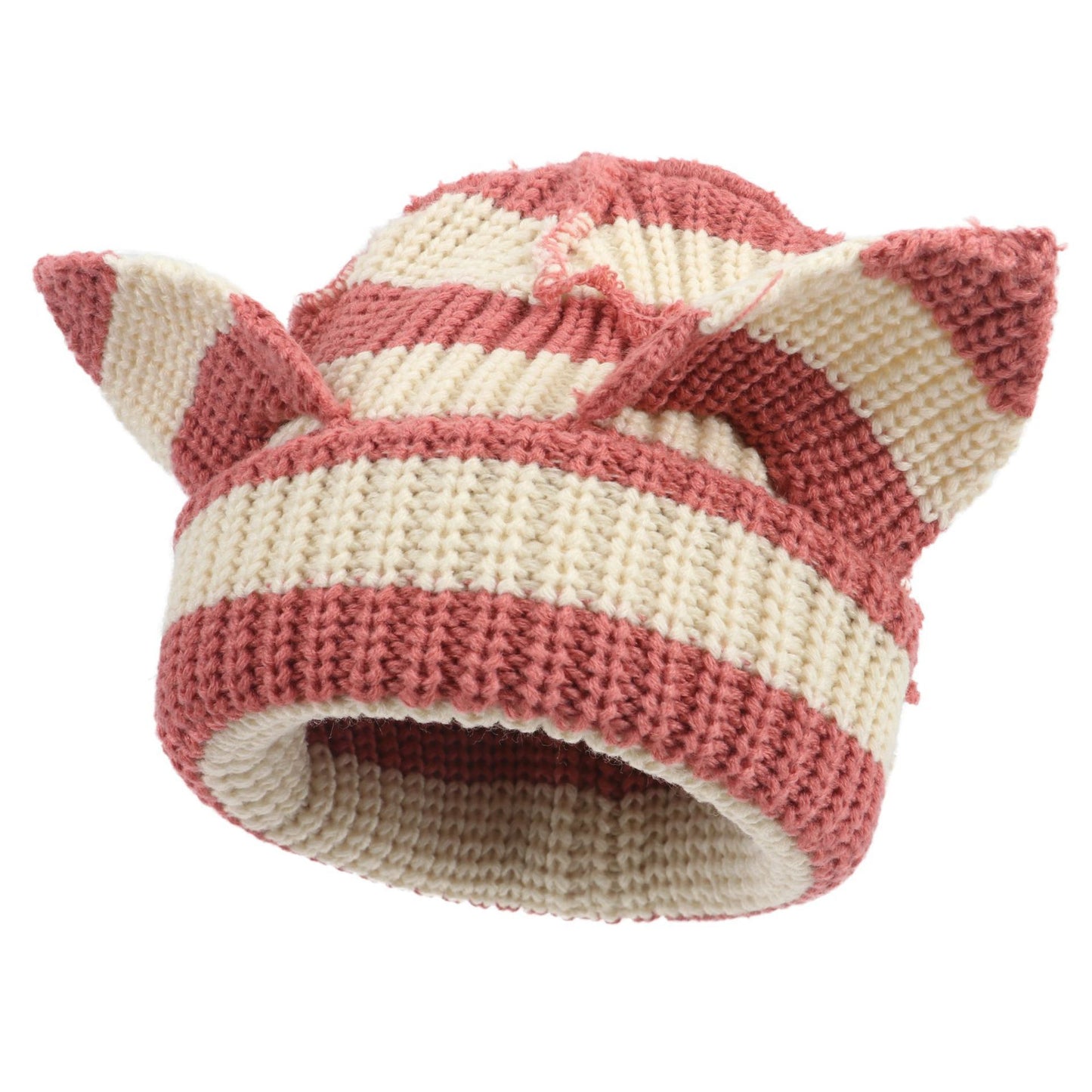 Devil Ears Thickened All Acrylic Knitted Hat by My Store