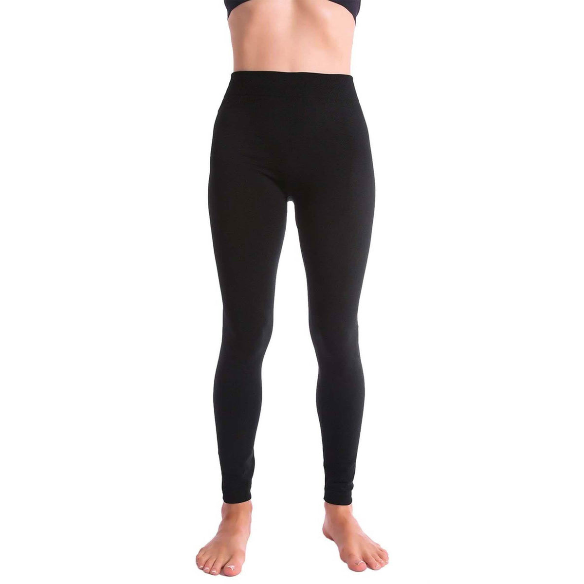 5-Pack: Women's Premium Fleece-Lined Leggings by DailySale