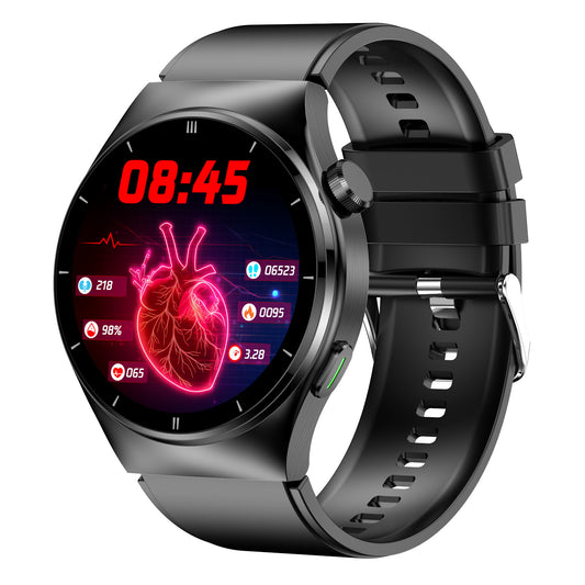 F320 laser therapy Bluetooth call uric acid lipids watch non invasive blood sugar heart rate body temperature smart watch by eprolo