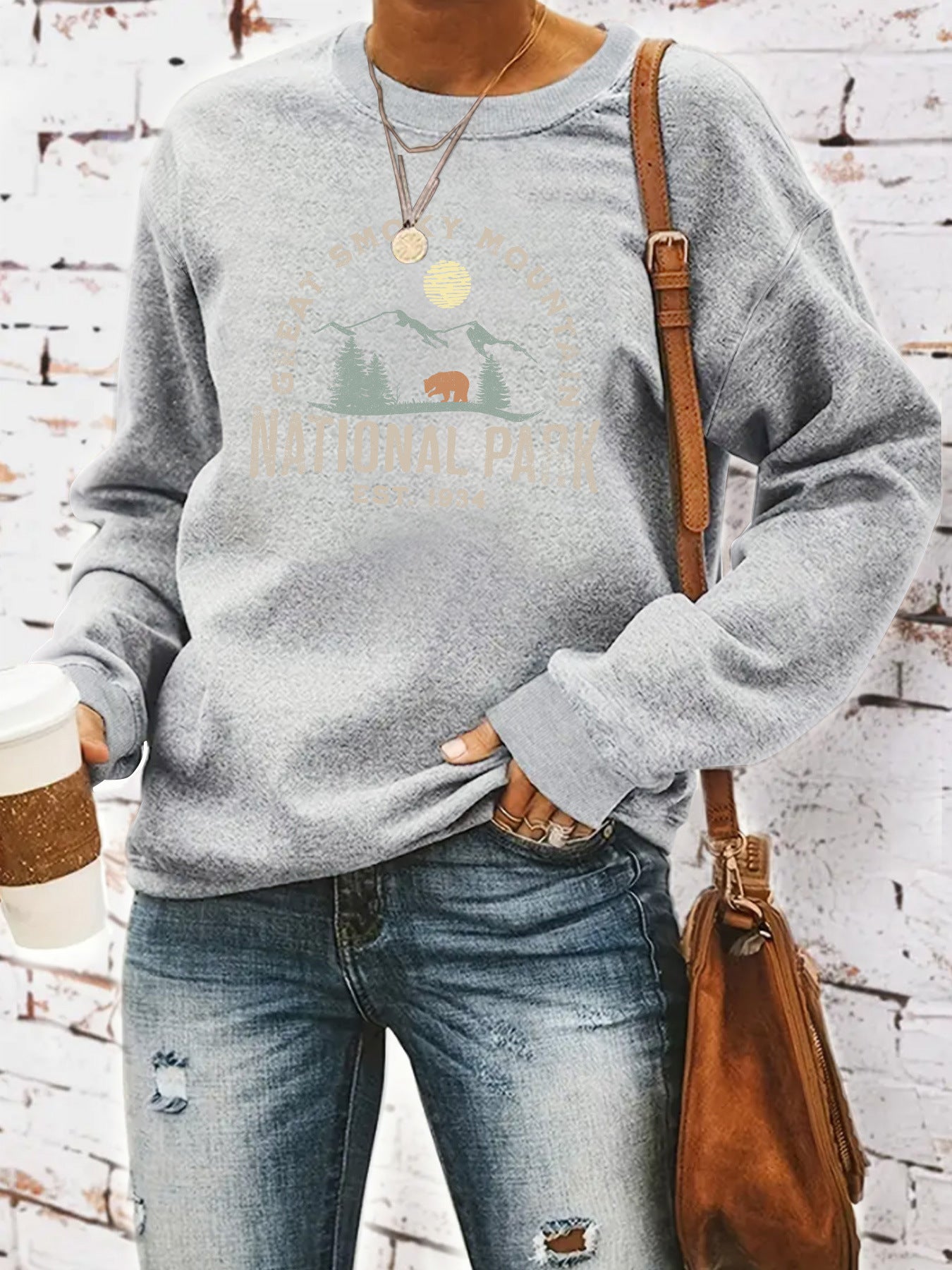National Park printed hoodie by eprolo
