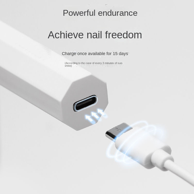 One line spotlight nail lamp LED light fast drying nail baking lamp Small portable mini nail phototherapy lamp by eprolo