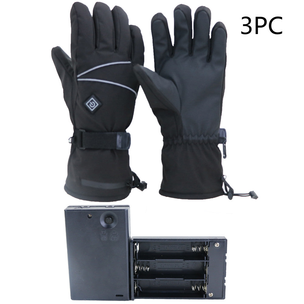 Three-stage Temperature Regulating Electric Heating Gloves by DERILUJA LLC
