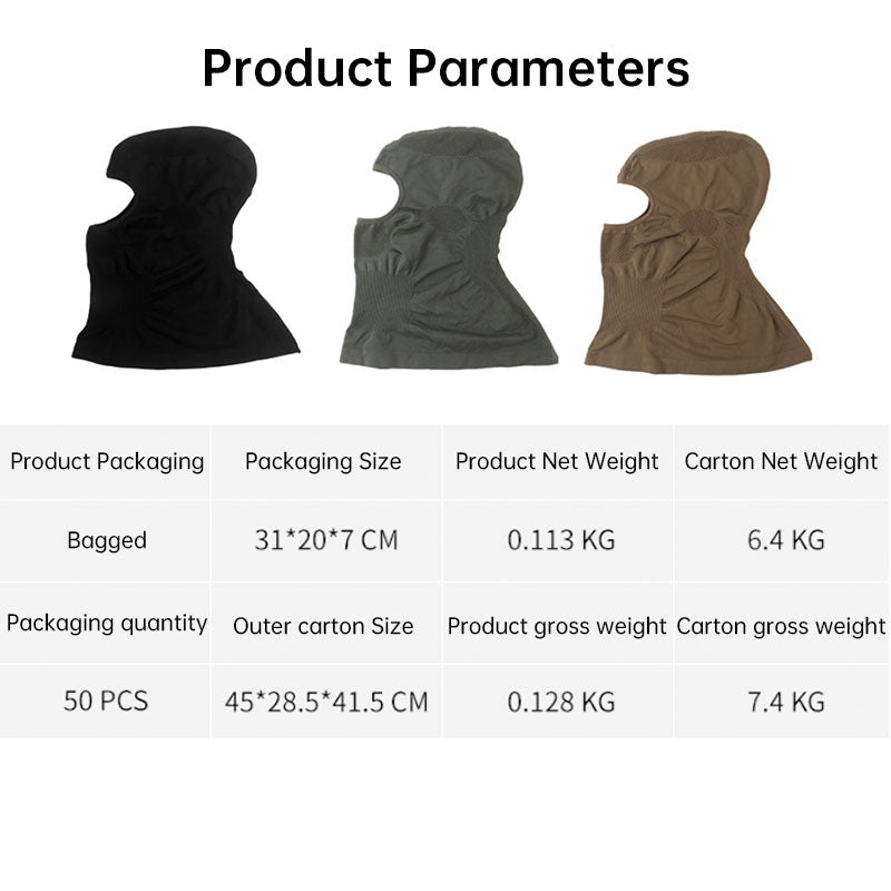 Venom V1 Balaclava, Breathable UV Protection Riding Face Mask for Motorcycle & Cycling by eprolo