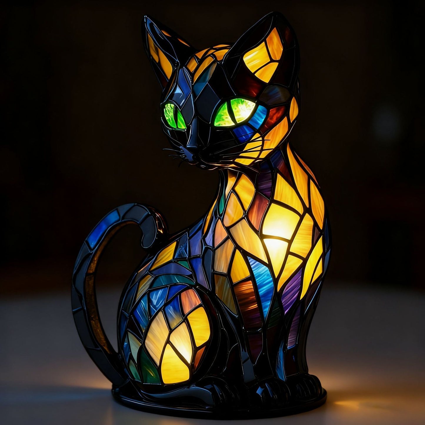 Dachshund Lamp - Bigfoot Lamp Resin Statue LED Decorative Light by eprolo