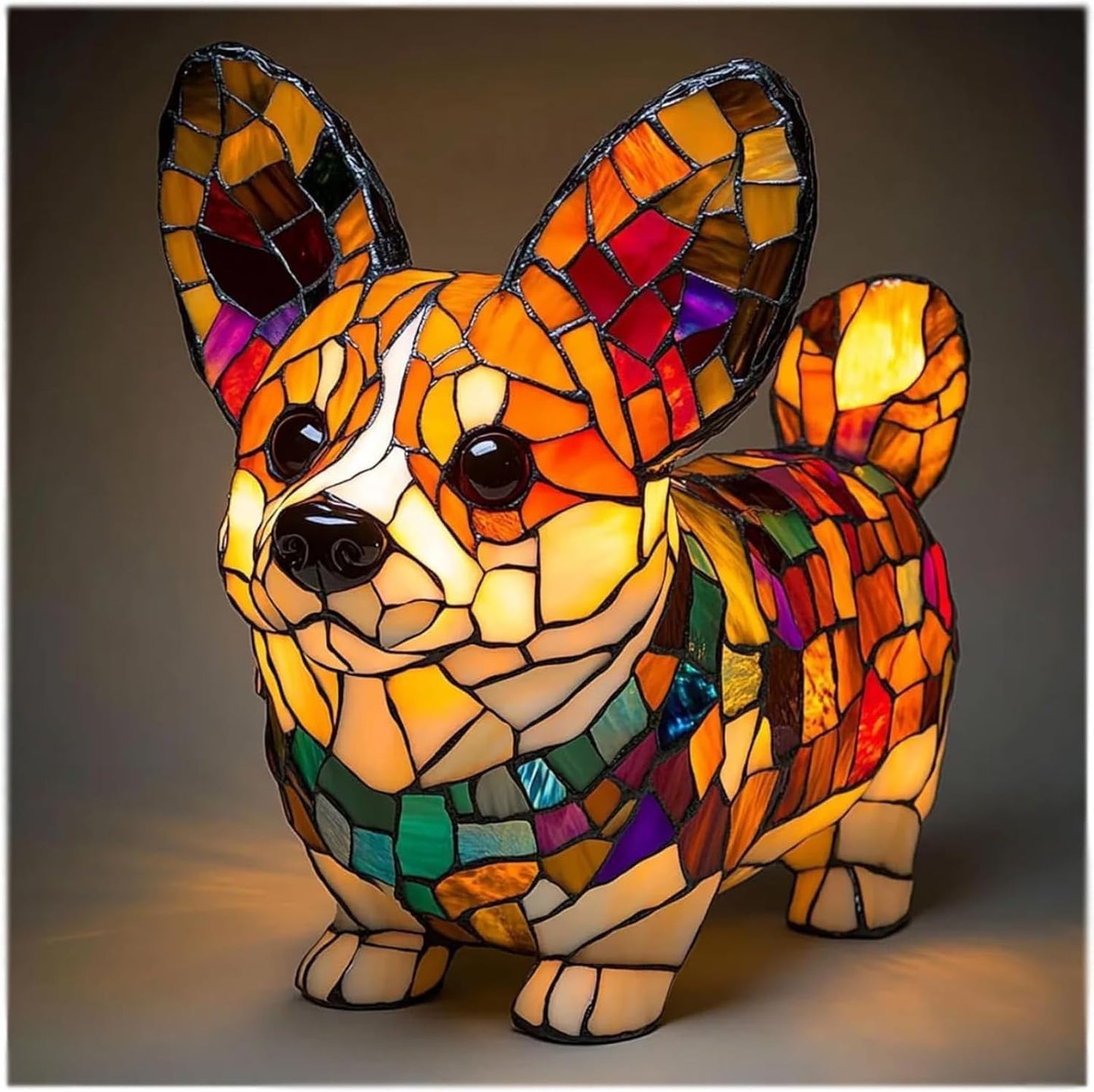 Dachshund Lamp - Bigfoot Lamp Resin Statue LED Decorative Light by eprolo