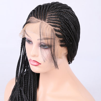 Lace Front Wig Braided Wigs Braiding Hair For Black Women Long Cosplay Synthetic Box Braid Wig