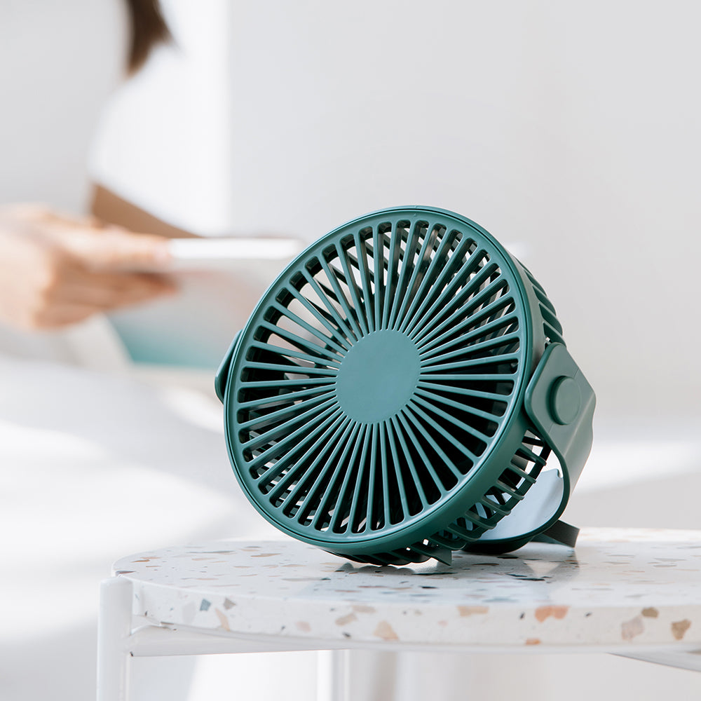 New F35 Mini Ceiling Fan Student Dormitory Mosquito Net Fan Desktop Portable Wall-Mounted Outdoor USB Small Fan Lamp by eprolo