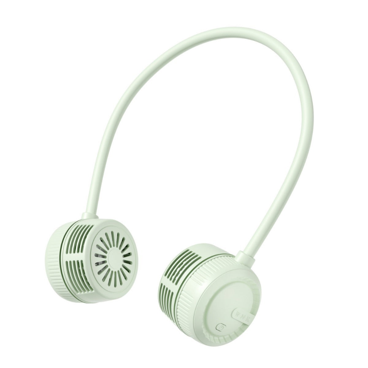 Foldable Neck Fan Portable Silent USB Charging Outdoor Sports Turbine Bladeless Mini Neck Fan by eprolo