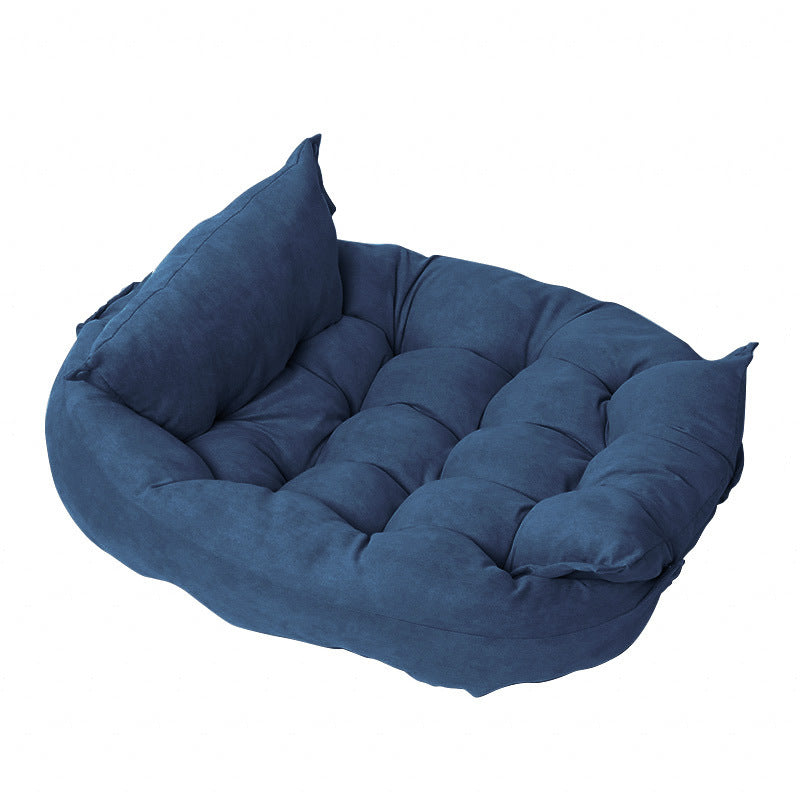 Four-Season Universal Summer Folding Dog Sofa Bed Soft Pet Cushion Pit Bull Small And Medium-Sized Dogs Pet Kennel by eprolo