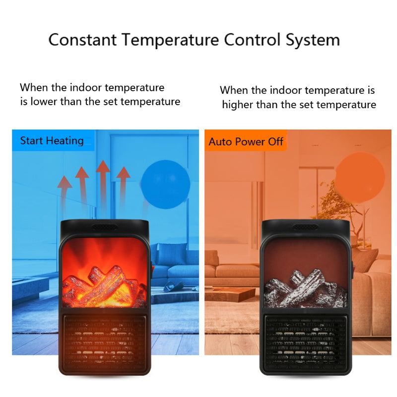 Flame Heater Household Portable Mini Heater Imitating Fire Speed Heat Multi-Function Heater by eprolo