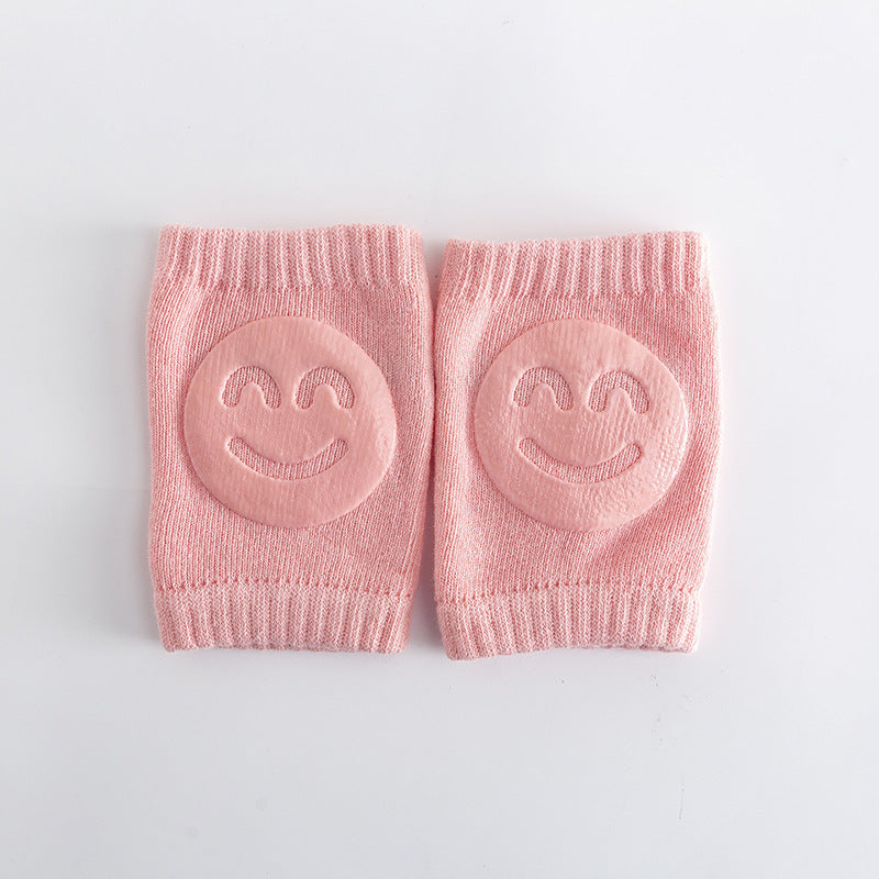 Woolen loop baby socks, elbow protection, walking and crawling, knee protection, baby and child knee protection, smiling face knee protection by eprolo