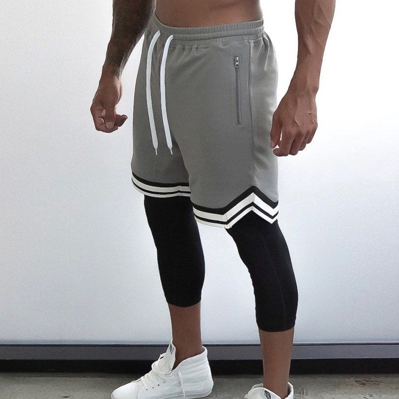 Running Exercise Shorts Men's Training Pant by DERILUJA LLC