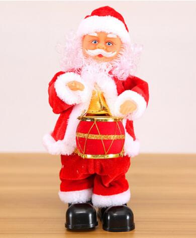 Electric Santa  Music Doll Santa Claus Ornament Christmas