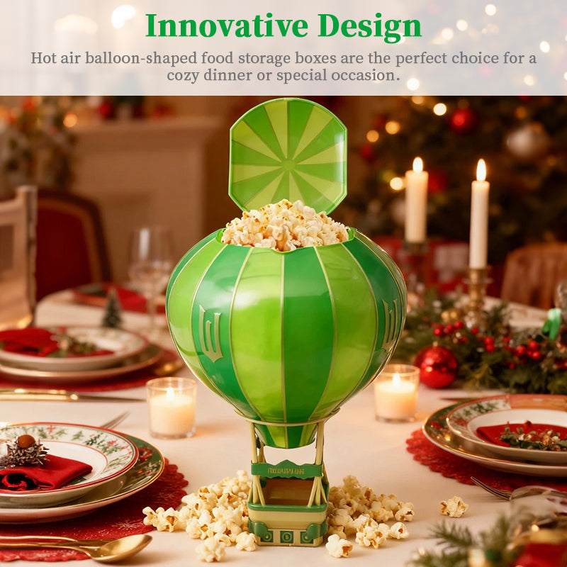 2026 Wicked Hot Air Balloon Popcorn Bucket - Personalized Novelty Ornament, Fun Home Decor Gift for Christmas by eprolo