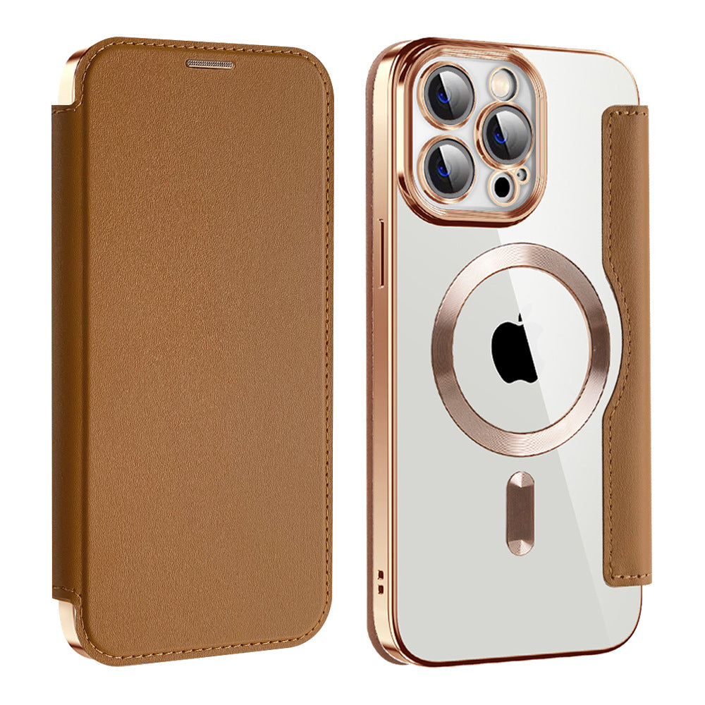 Suitable for iPhone 16 wireless charging phone case Apple 14 protective case plug-in card 13 Pro by eprolo