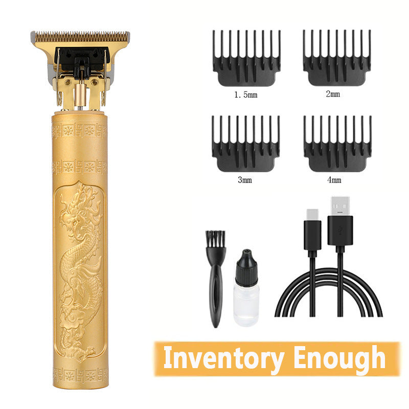 Electric Hair Clipper for Barbershop Oil Hair Sculpting Electric Haircut Machine, Men's Haircutting Shaver, Bald Head Trimmer by eprolo