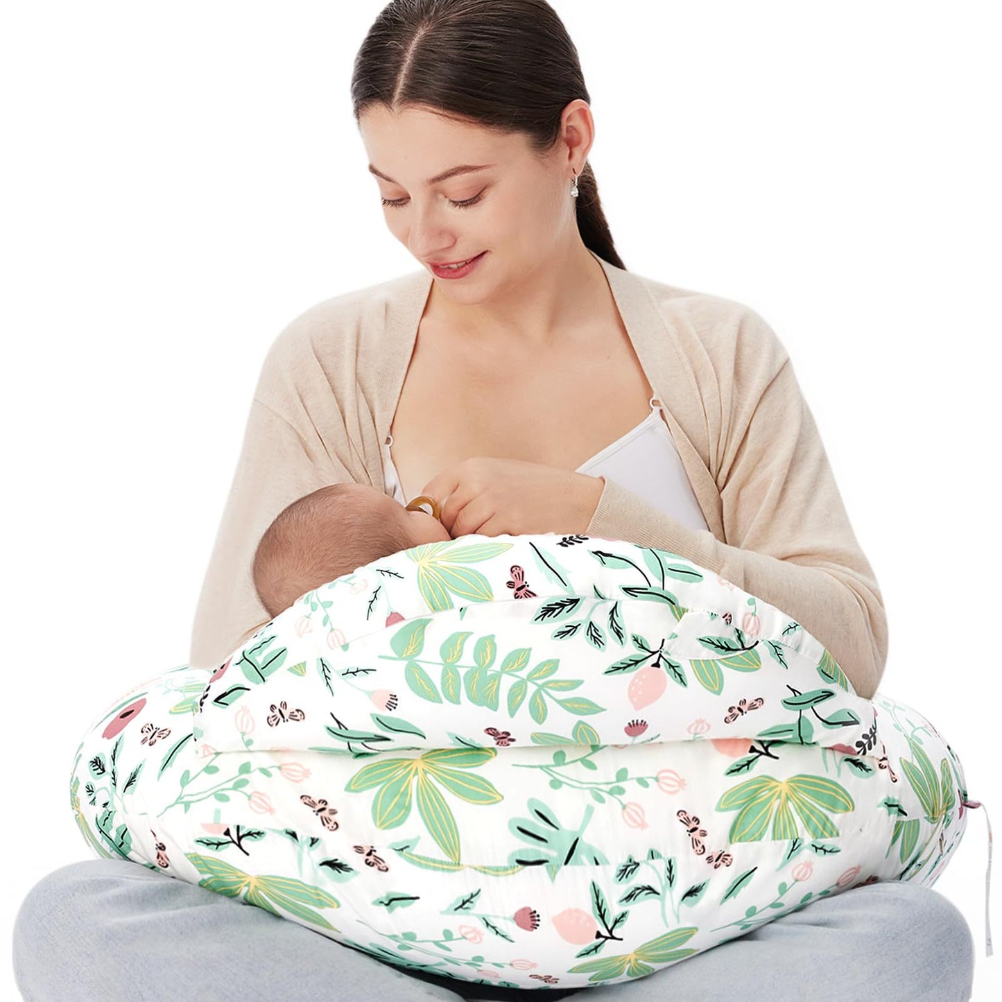 Nursing pillow baby pillow feeding pillow multifunctional detachable pregnant woman pillow breastfeeding by eprolo