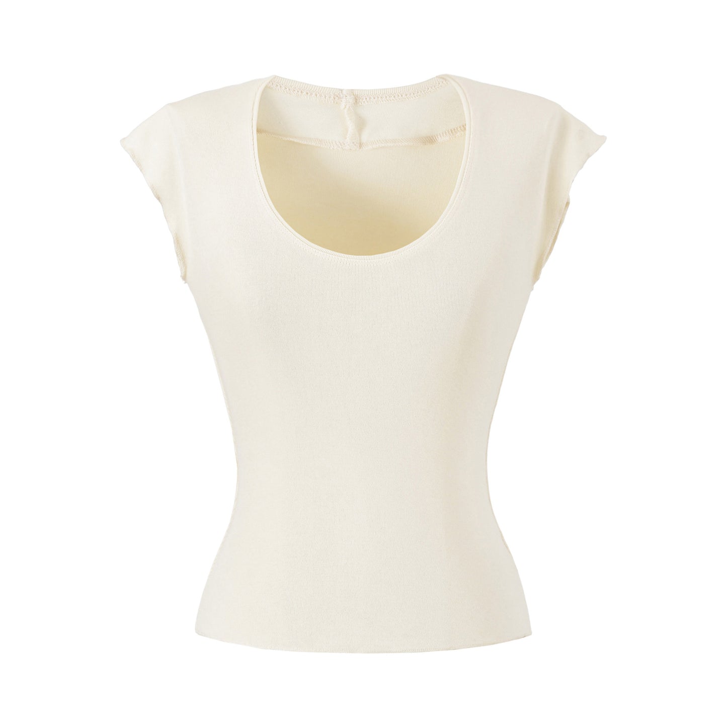 U-neck short sleeved T-shirt by eprolo