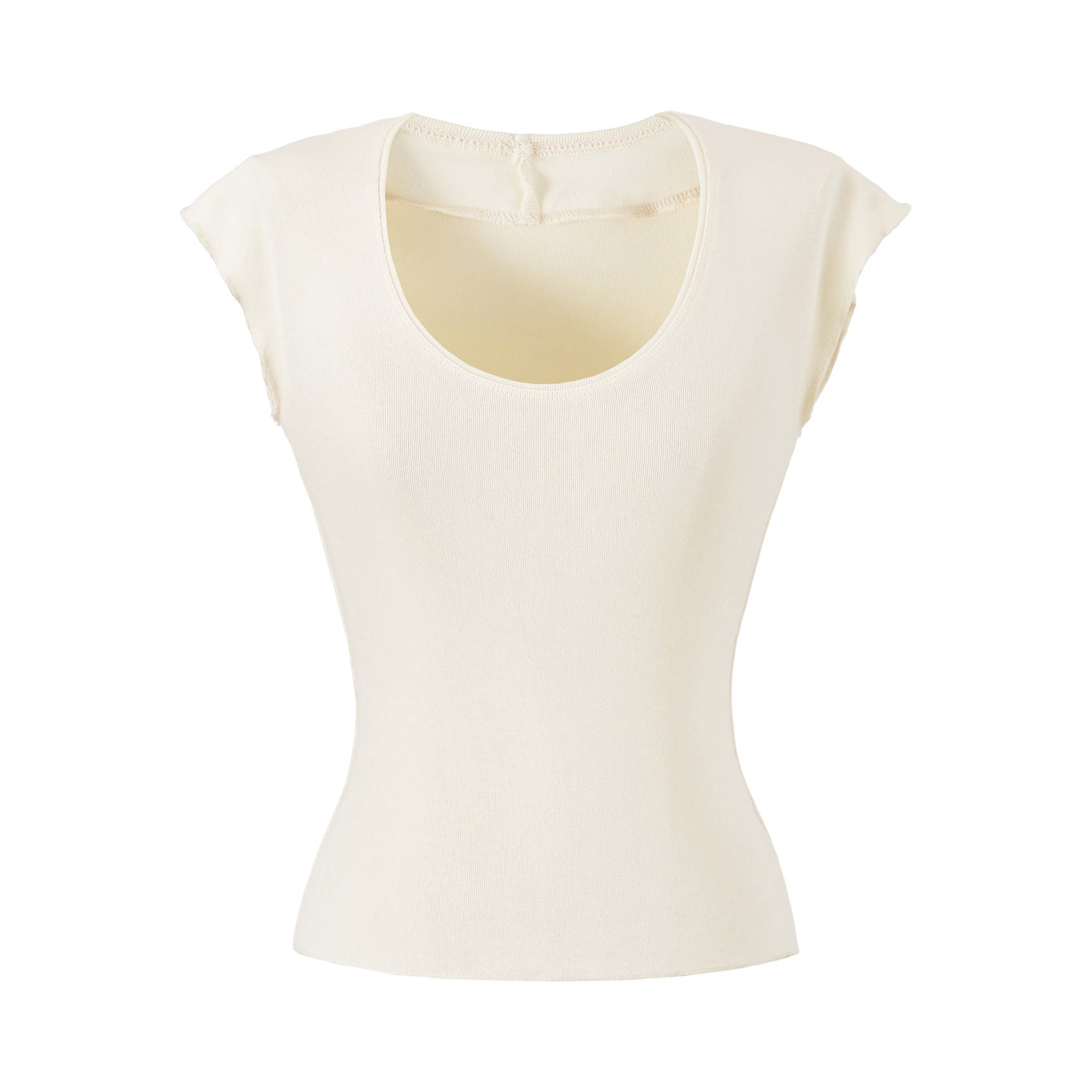 U-neck short sleeved T-shirt by eprolo