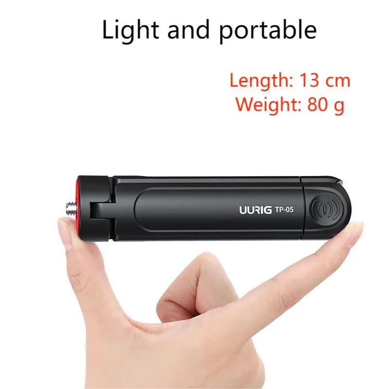 Introduction to Mobile Photography uurig TP-05 Mini Extended Tripod with Phone Clip Tripod by eprolo