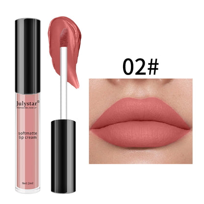 Makeup Powder Mist Matte Candy Lip Glaze Matte Long Lasting Moisturizing Liquid Lipstick