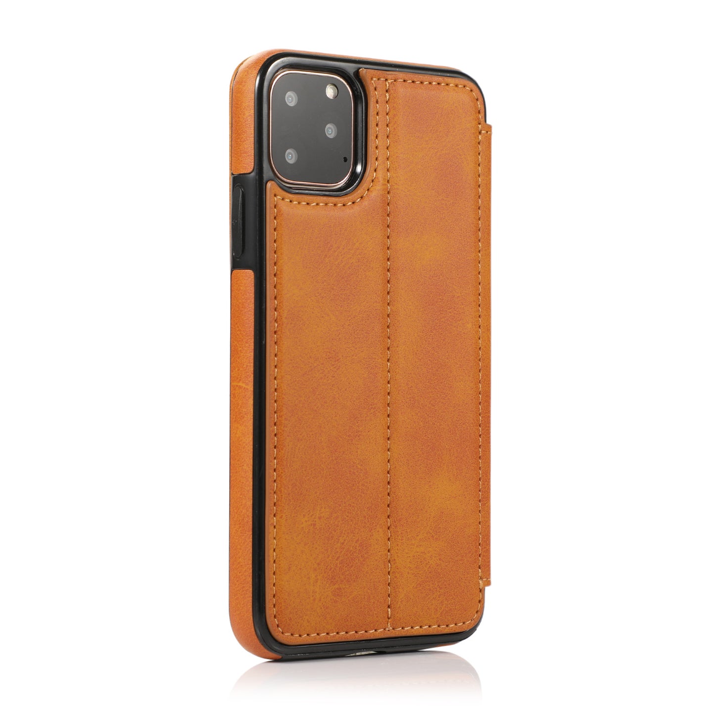 Suitable for IP13 phone protective case, Apple 14PRO flip phone case, 14PROMAX card insertion phone leather case by eprolo