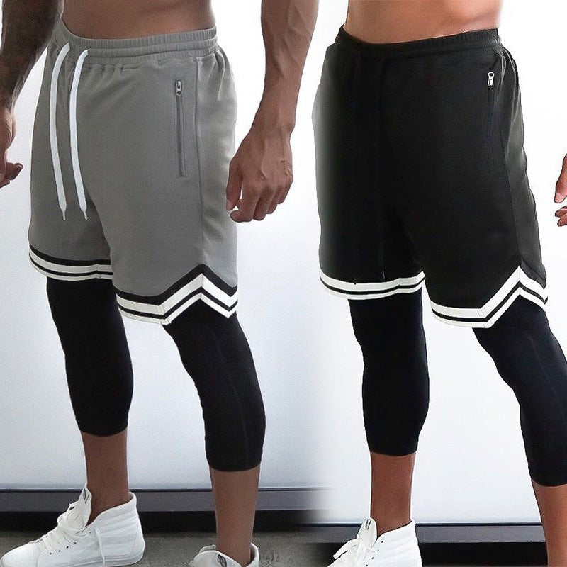 Running Exercise Shorts Men's Training Pant by DERILUJA LLC