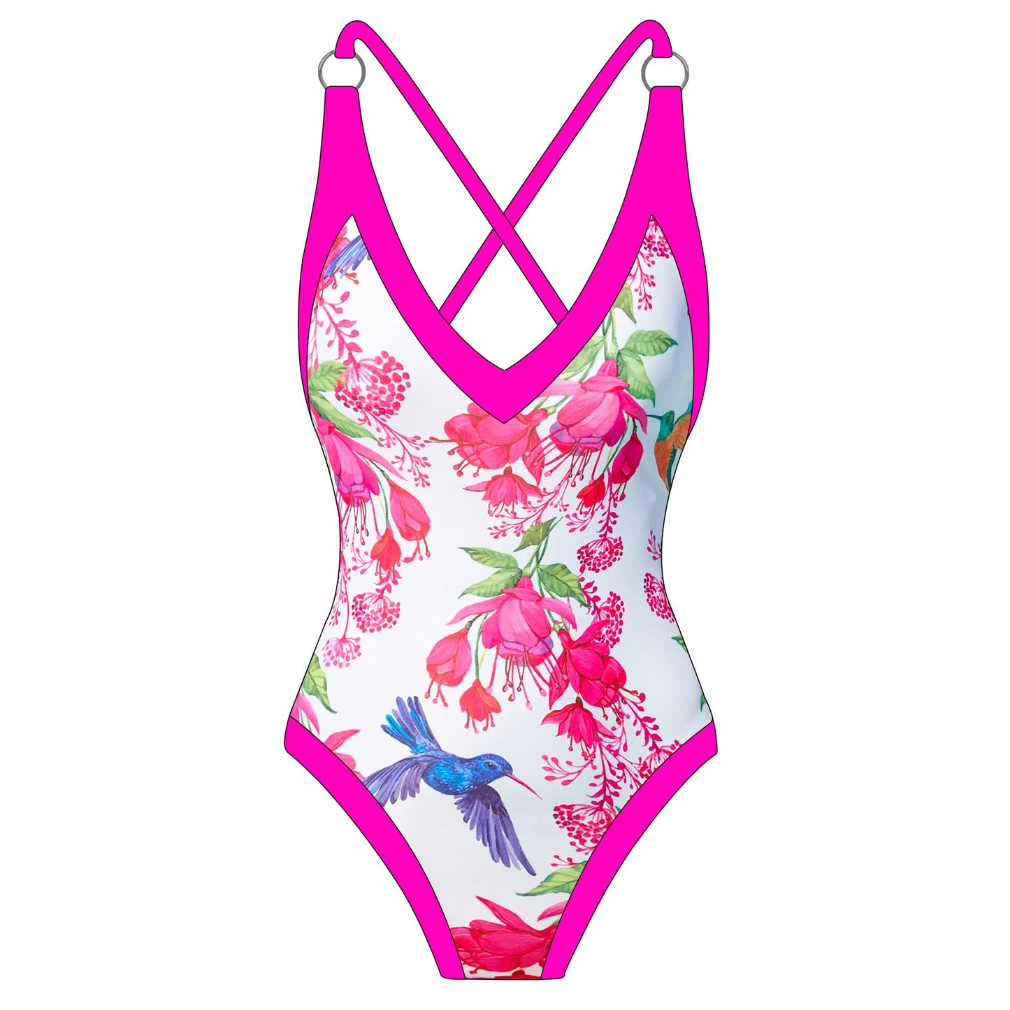 New Retro One Piece Swimsuit Sexy Bikini Swimsuit Ladies Bikini by eprolo