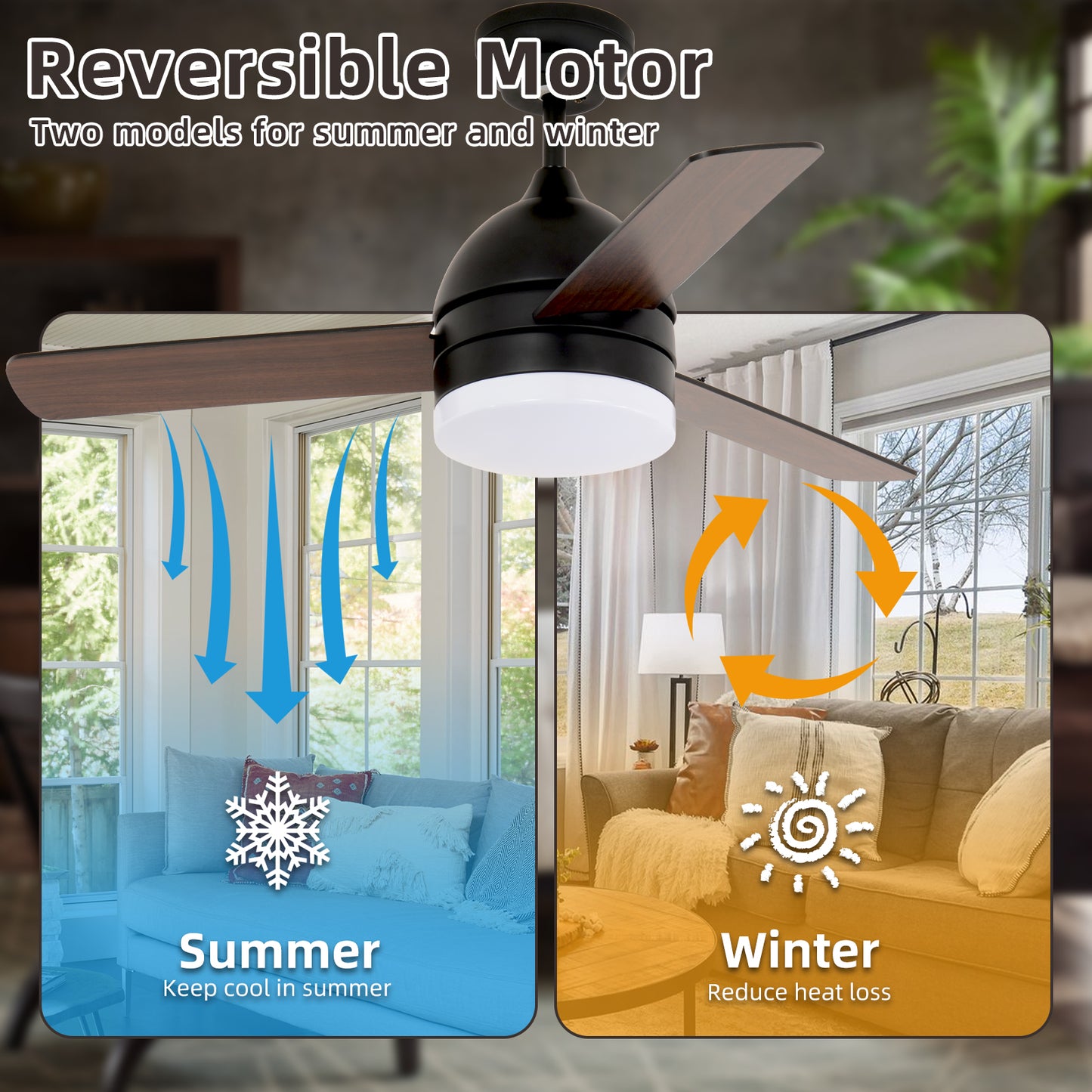 48-inch Minimalist Straight Blade Fan by eprolo