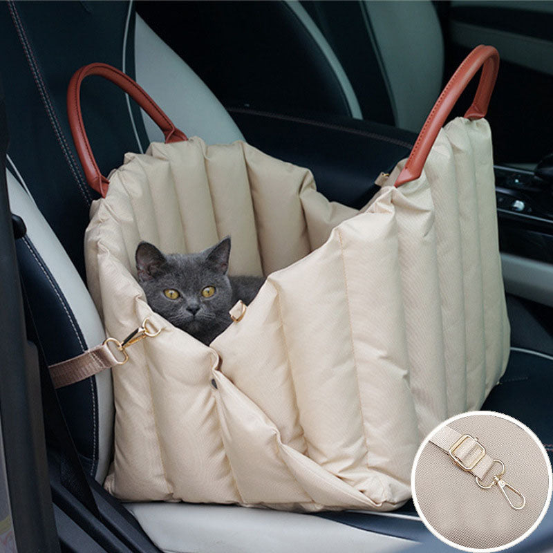Pet Nest Travel Cat Nest Dog Nest Cage Mat Handbag Car Dual Use Winter Warmth by eprolo