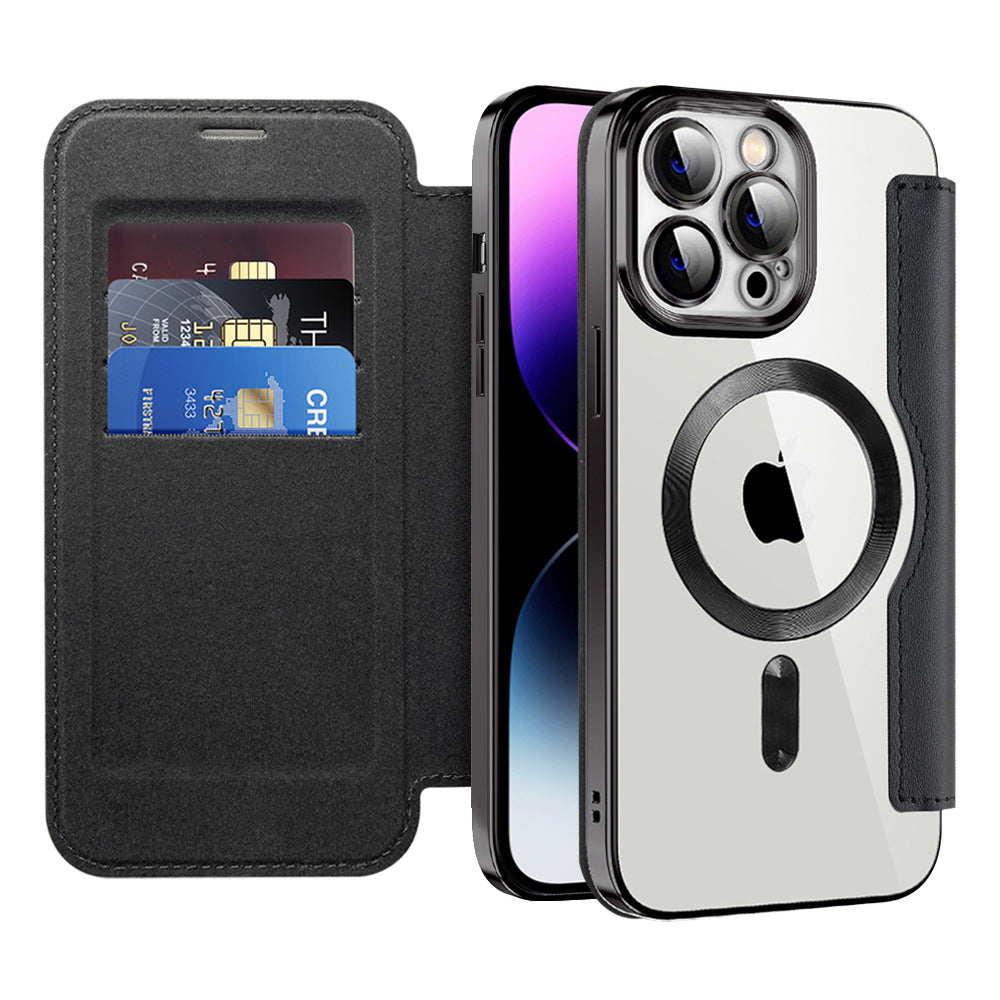 Suitable for iPhone 16 wireless charging phone case Apple 14 protective case plug-in card 13 Pro by eprolo