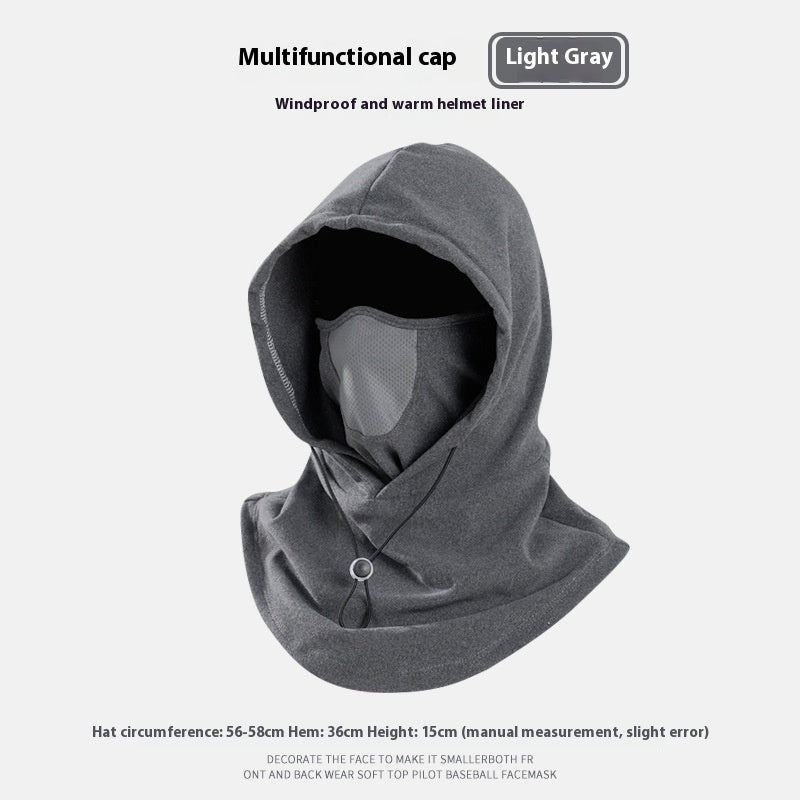 Winter Thermal Fleece Scarf Ski Face Mask Neck Warmer Hood Hat Windproof Cold Warm Riding Cap Sports Outdoor by My Store