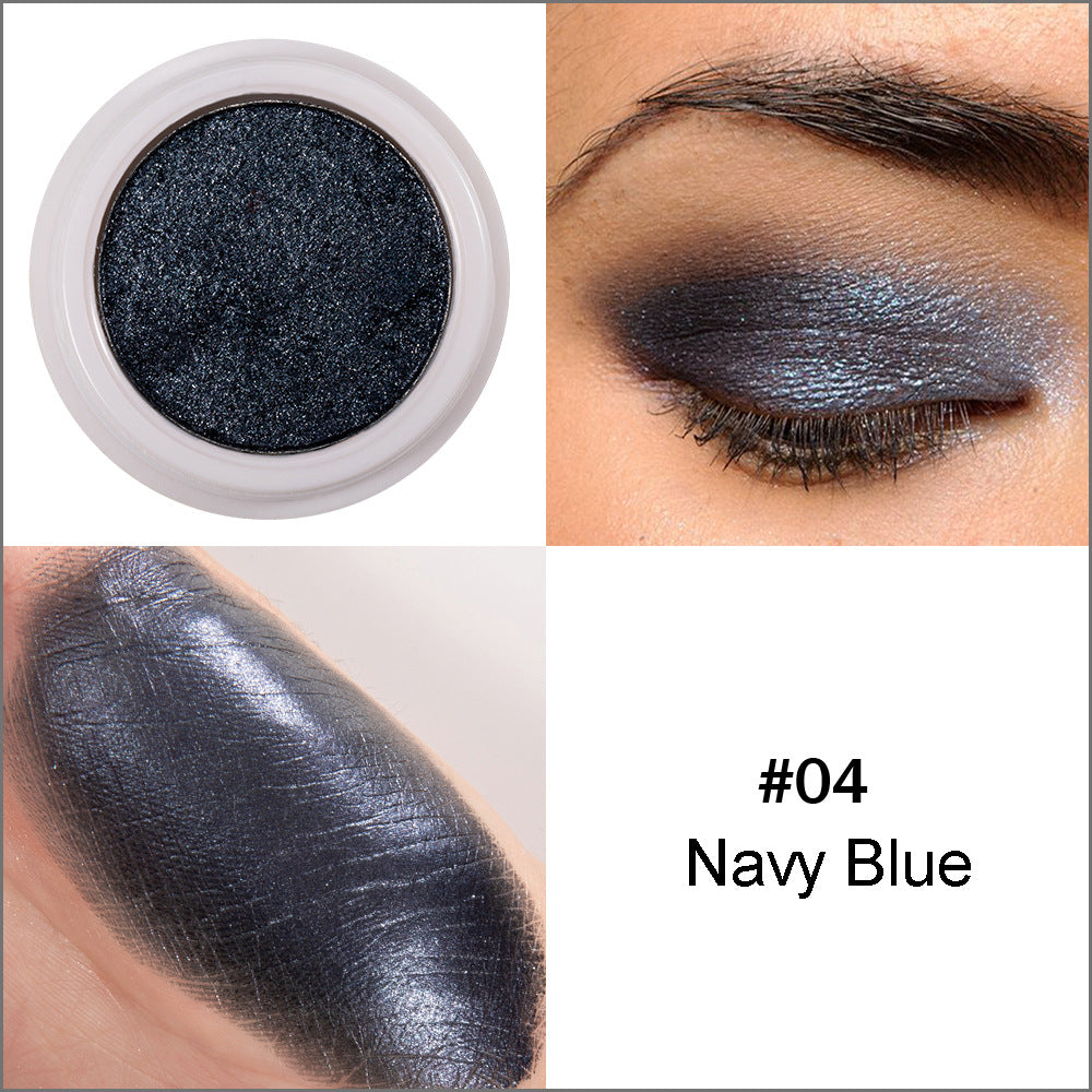 HANDAIYAN Makeup Eye Shadow Monochromatic Polarized Pearlescent Non-Smudge Eye Shadow Cream Easy To Color