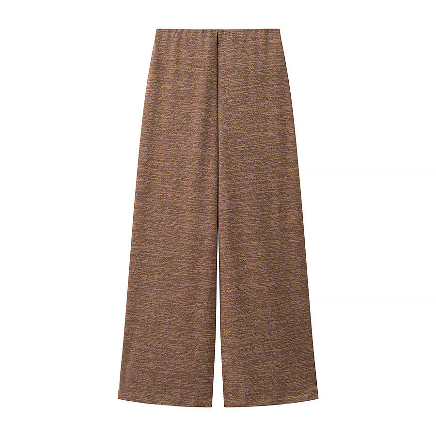Pin texture sleeveless top+pants set by eprolo