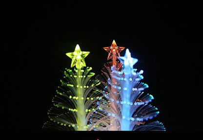 Merry LED Color Changing Mini Christmas Xmas Tree Home Table Party Decor Charm Drop Ornaments