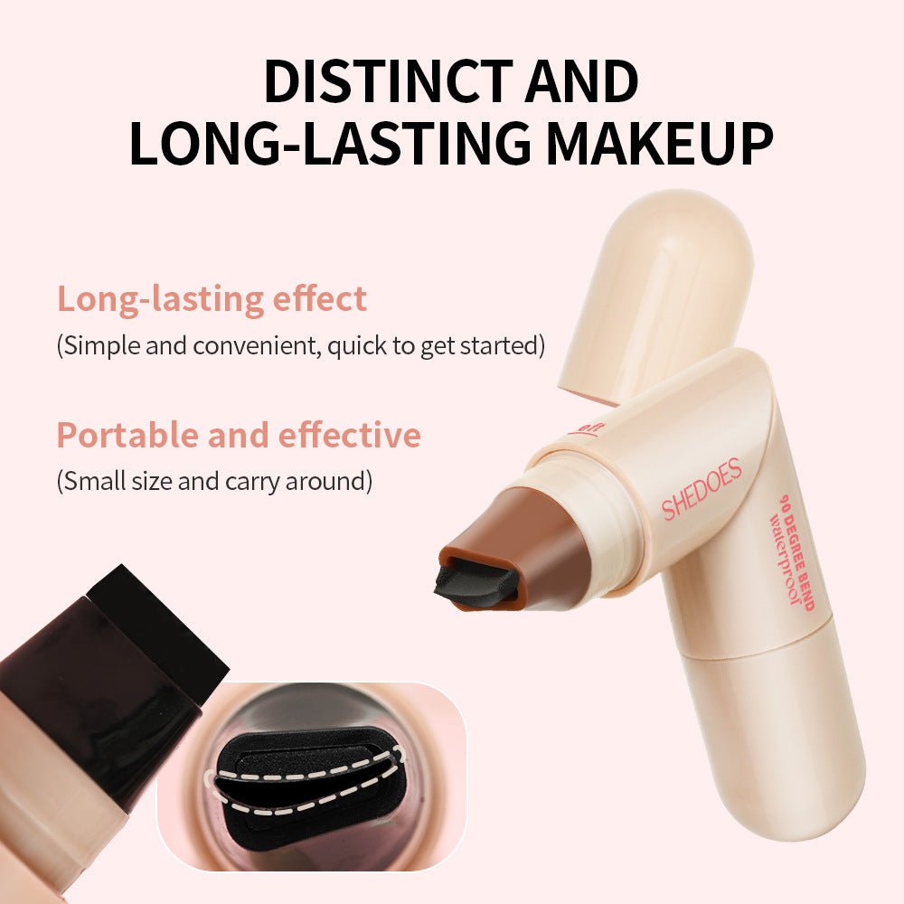 Love Eyeliner Seal Waterproof And Durable Eyeliner Stamp Pen Natural Makeup Application A Beginner's Assistant Two Steps To Create Eyeliner by DERILUJA LLC