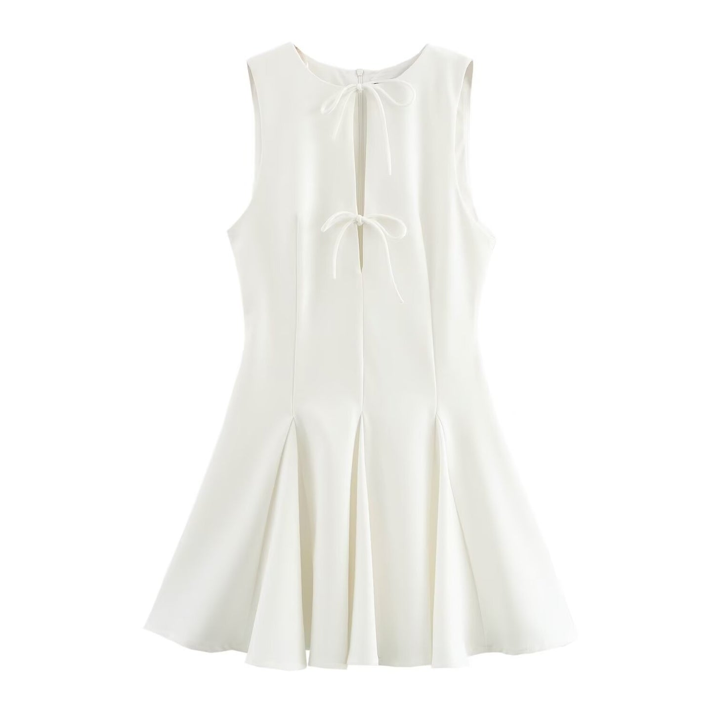 Wide bow decoration dress by eprolo