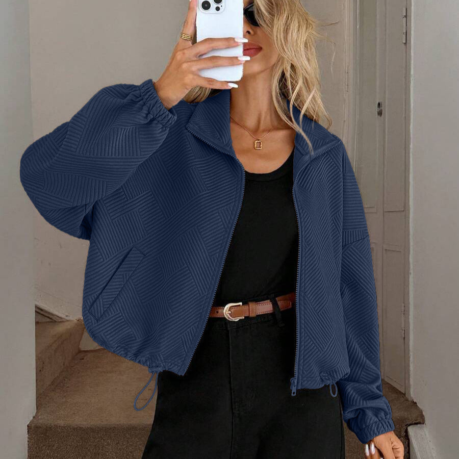 Women's Loose Baseball Uniform Coat by My Store