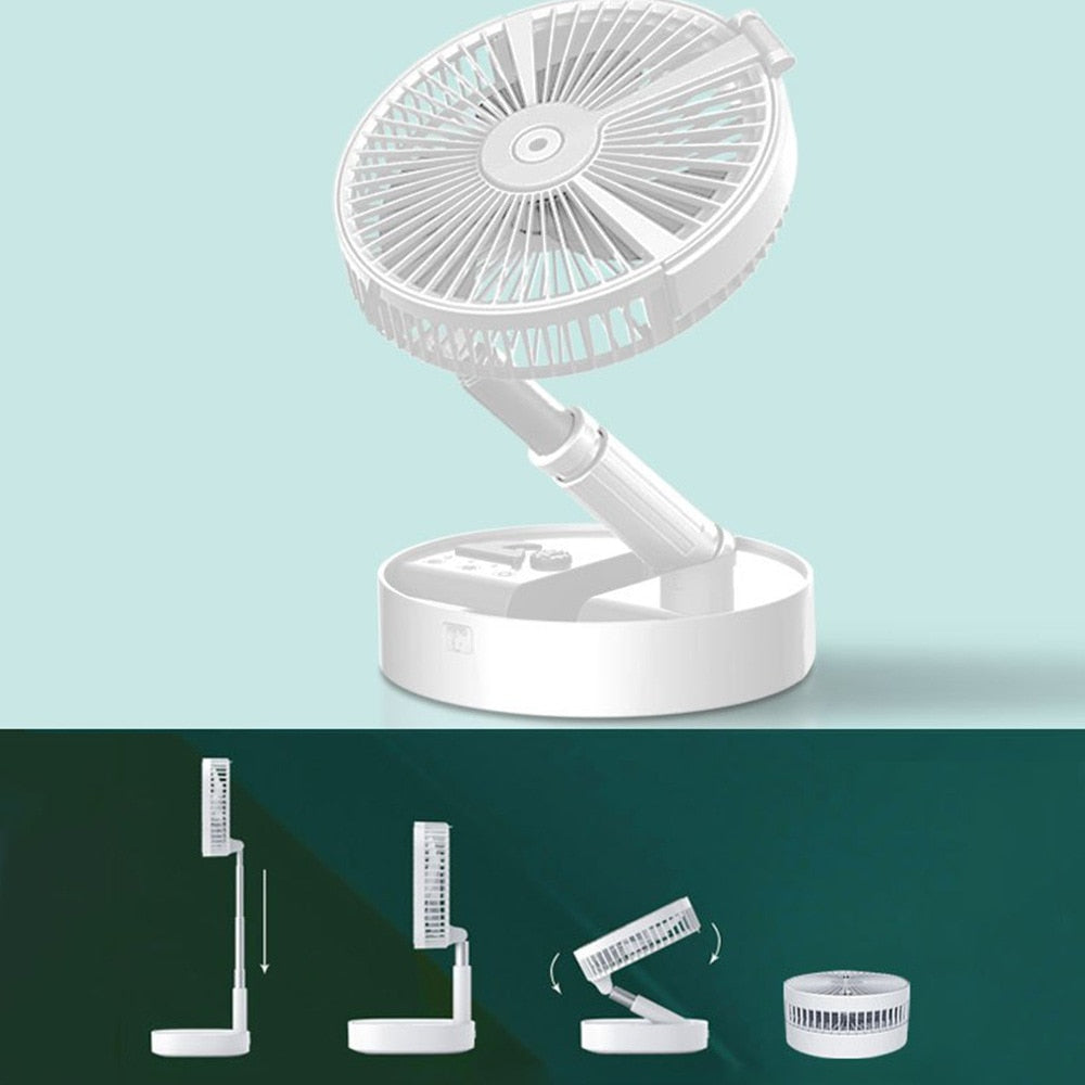 USB portable fan 7200mahbattery air conditioners portables air conditioner neck fans camping hand ceiling fan home rechargeable by eprolo