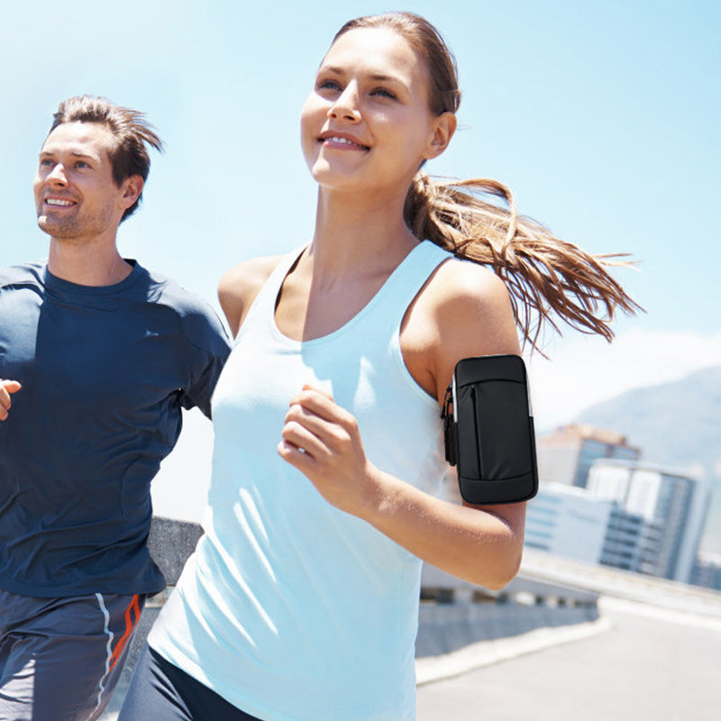 Running Phone Arm Bag Outdoor Phone Bag Men's and Women's Phone Arm Strap Sports Phone Arm Cover Wrist Bag Waterproof by eprolo