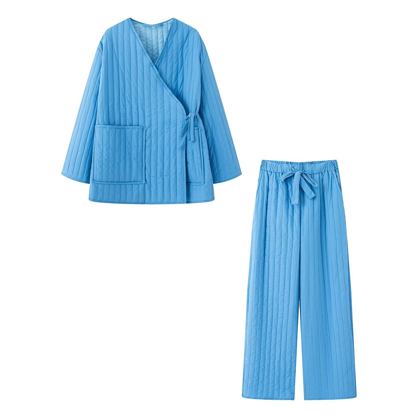 Loose casual cotton suit set by eprolo