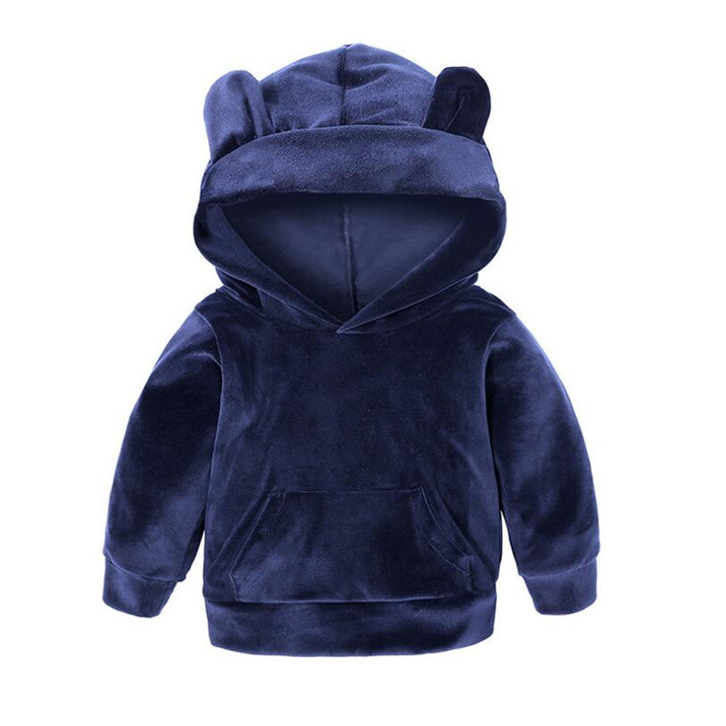 Sport Suit Children Clothing Sets Boys Girls Outfits Winter Gold Velvet Tracksuit Autumn Boy Clothes 1 2 3 4 5 6 7 8 Years