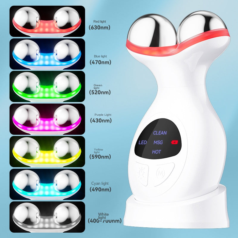 EMS Neck Massage Roller Facial V-Shaping Electric Massager for Home Beauty Device by eprolo